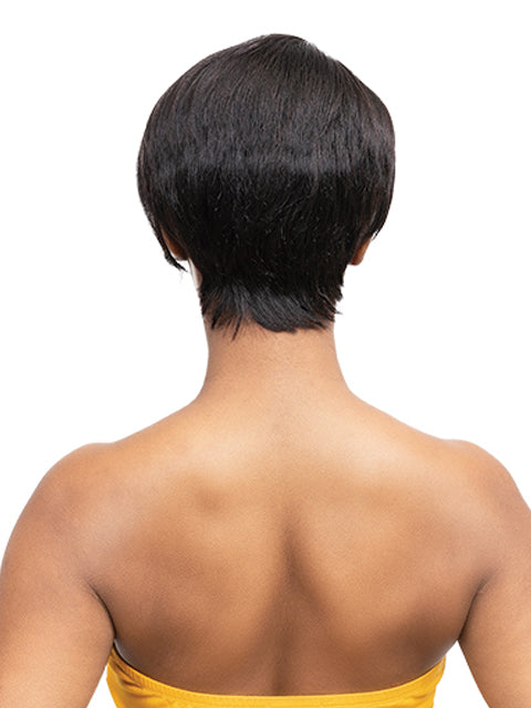 Janet Collection Lavish 100% Virgin Human Hair Deep Part Wig - COHEN