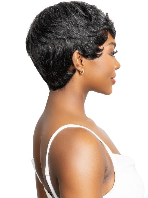 Janet Collection Lavish Silver 100% Virgin Human Hair Wig SIFA"