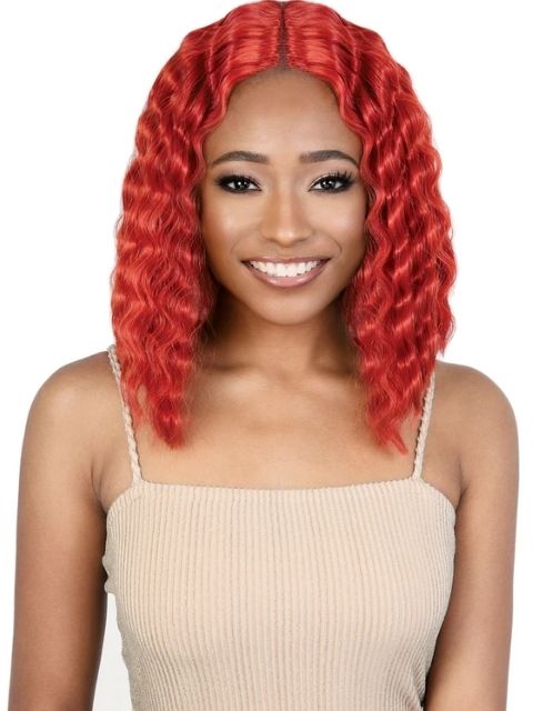 Motown Tress Salon Touch Glueless HD Lace LDP-CRIMP6" Deep Part Lace Wig