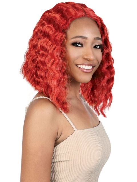 Motown Tress Salon Touch Glueless HD Lace LDP-CRIMP6" Deep Part Lace Wig