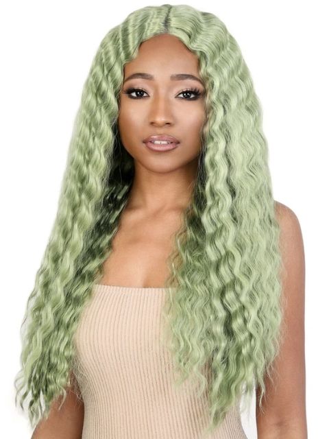 Motown Tress HD Invisible Lace Deep Part LDP-CRIMP7" Lace Wig