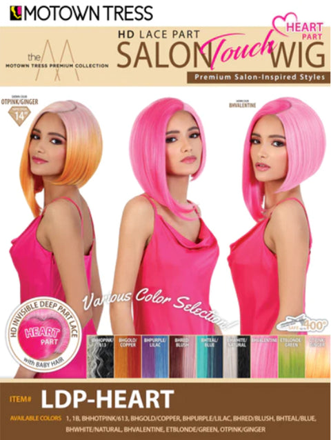 Motown Tress Salon Touch HD Lace Part Wig - LDP-HEART