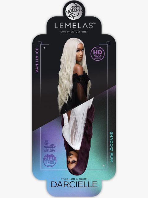 Sensationnel Lemelas Premium Fiber Glueless LEMELAS_DARCIELLE" Lace Wig