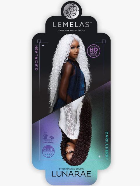 Sensationnel Lemelas Premium Fiber Glueless LEMELAS_LUNARAE Lace Wig