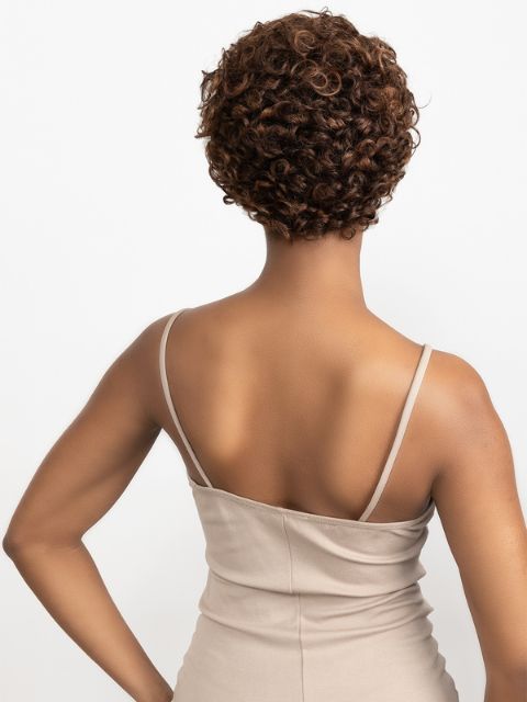 Janet Collection LEVARA 100% Virgin Human Hair LOXY" Wig