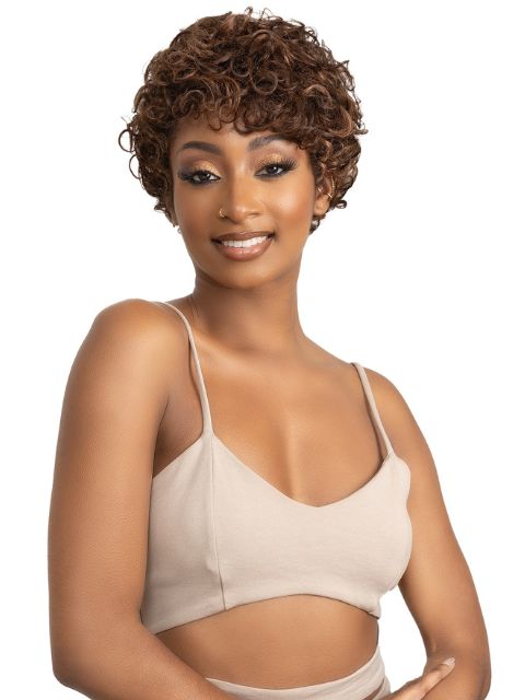 Janet Collection LEVARA 100% Virgin Human Hair LOXY" Wig