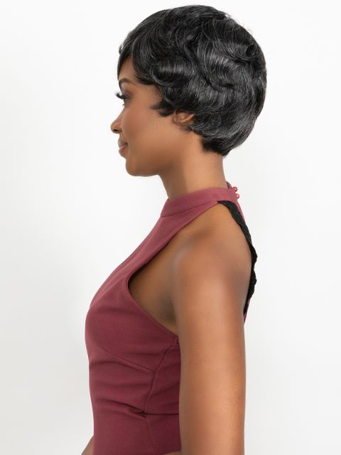 Janet Collection LEVARA 100% Virgin Human Hair LUVE" Wig