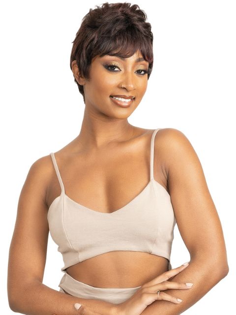 Janet Collection LEVARA 100% Virgin Human Hair SOVA" Wig