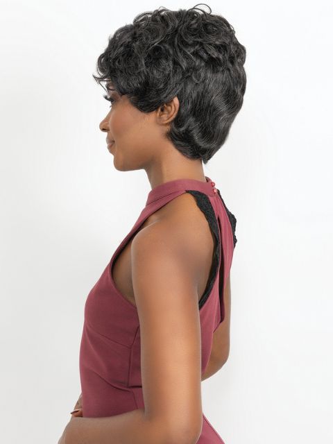 Janet Collection LEVARA 100% Virgin Human Hair VEYA" Wig