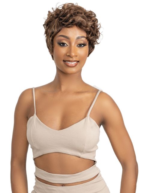 Janet Collection LEVARA 100% Virgin Human Hair VEYA" Wig