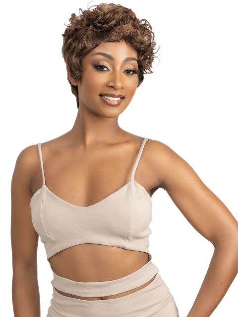 Janet Collection LEVARA 100% Virgin Human Hair VEYA" Wig