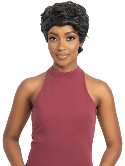 Janet Collection LEVARA 100% Virgin Human Hair VEYA" Wig