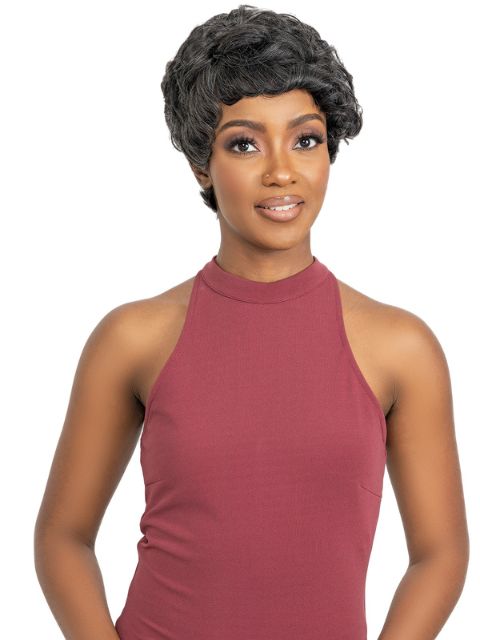 Janet Collection LEVARA 100% Virgin Human Hair VEYA" Wig