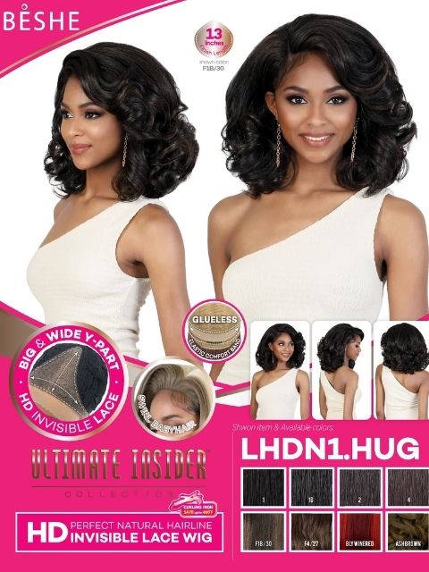 Beshe Ultimate Insider Collection HD Invisible Lace Wig - LHDN1.HUG