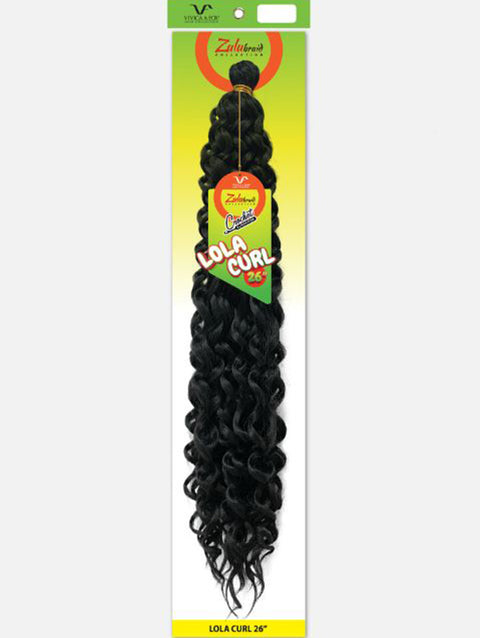 Vivica A Fox Zulu Braid LOLA CURL Crochet Braid