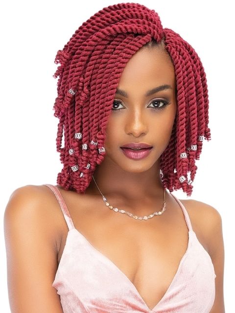 Femi Collection LovaTress 100% Handmade LOVATRESS 3X SENEALESE TWIST COILY FINISH 10"