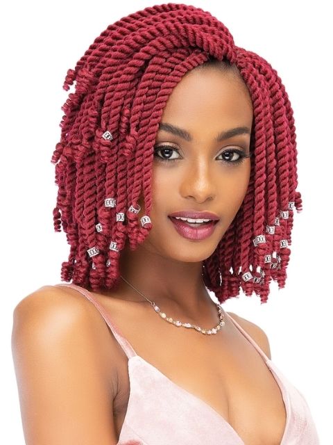 Femi Collection LovaTress 100% Handmade LOVATRESS 3X SENEALESE TWIST COILY FINISH 10"
