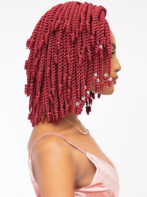 Femi Collection LovaTress 100% Handmade LOVATRESS 3X SENEALESE TWIST COILY FINISH 10"