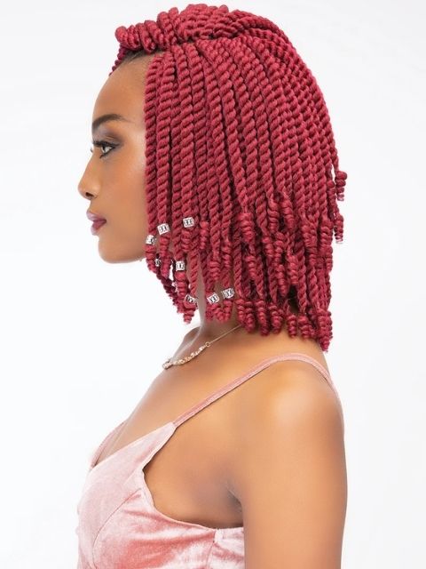 Femi Collection LovaTress 100% Handmade LOVATRESS 3X SENEALESE TWIST COILY FINISH 10"