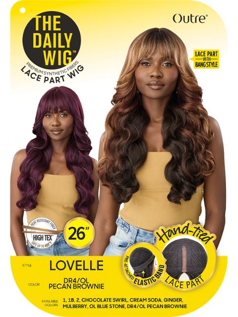 Outre The Daily Wig Hand-Tied LOVELLE" Lace Part Wig