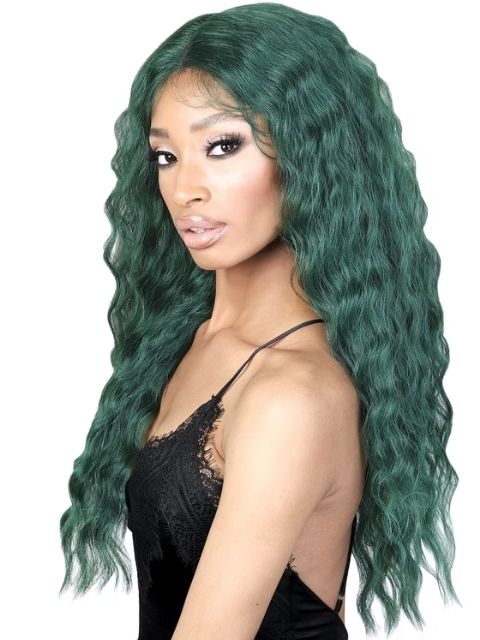 Seduction Slay & Style Pre-Tweezed LP.MINDY" Deep Part Lace Wig