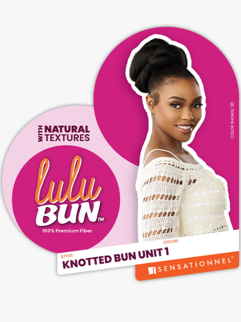 Sensationnel 100% Premium Fiber LULU BUN_KNOTTED BUN UNIT 1 Bun