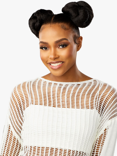 Sensationnel 100% Premium Fiber LULU BUN_SPACE BUN UNIT 1 Bun