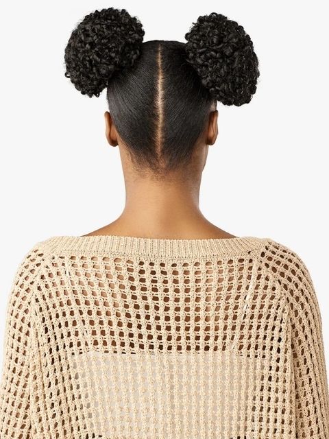 Sensationnel 100% Premium Fiber Hair Piece Bun- LULU BUN_SPACE BUN UNIT 2"