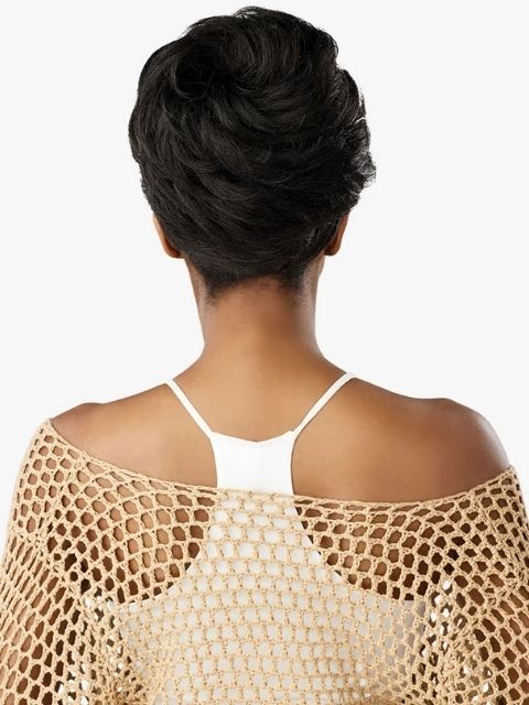 Sensationnel 100% Premium Fiber Hair Piece LULU BUN_TEXTURED BUN UNIT 2" Bun