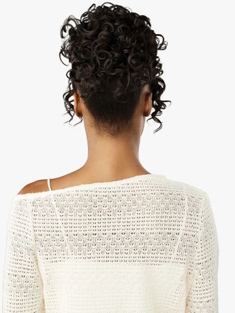 Sensationnel 100% Premium Fiber Hair Piece Bun- LULU BUN_UPDO UNIT 13"