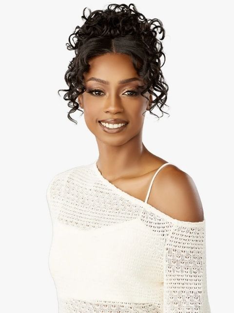 Sensationnel 100% Premium Fiber Hair Piece Bun- LULU BUN_UPDO UNIT 13"