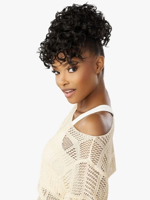 Sensationnel 100% Premium Fiber - LULU BUN_UPDO UNIT 8" Hair Piece Bun