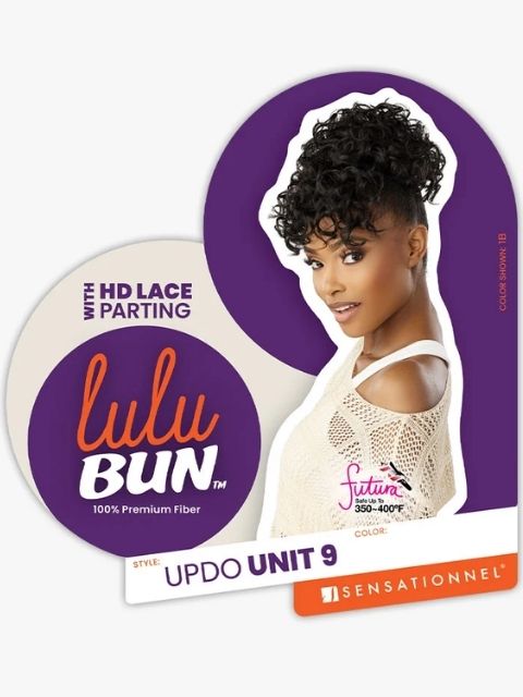 Sensationnel 100% Premium Fiber - LULU BUN_UPDO UNIT 8" Hair Piece Bun