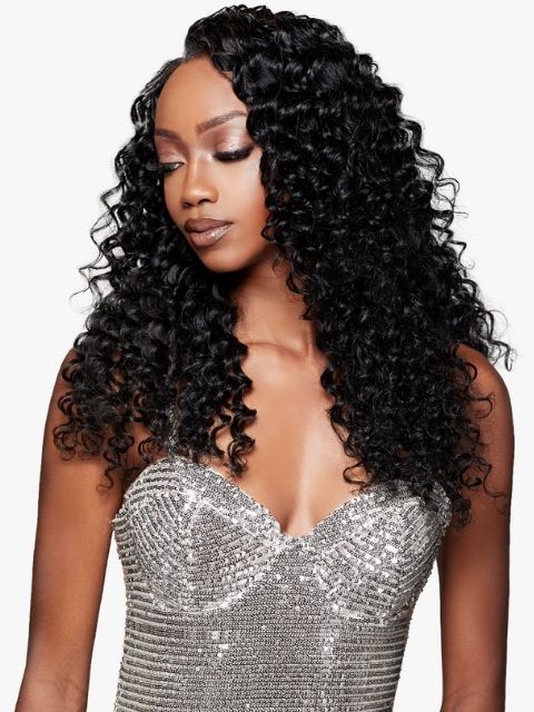 Sensationnel Lunique 100% Human Hair 2x6 HD Lace EURO DEEP" Closure