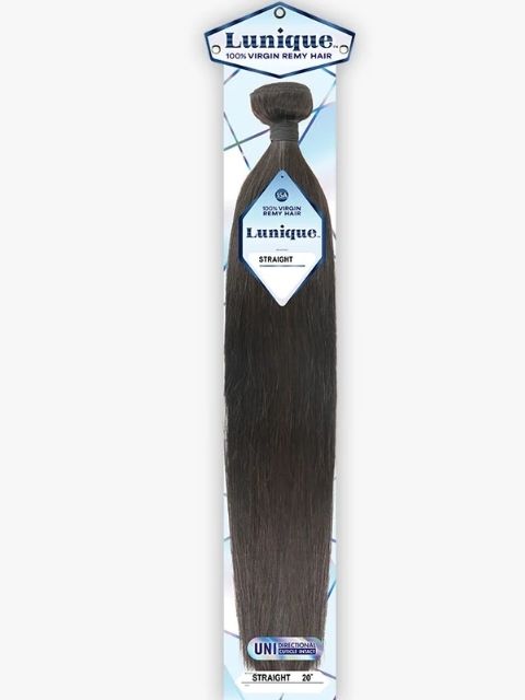 Sensationnel Lunique 15A 100% Human Hair Single Pack - STRAIGHT"