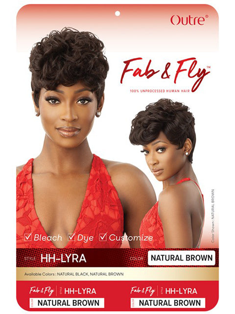 Outre Fab N Fly Unprocessed Human Hair Full Wig - LYRA