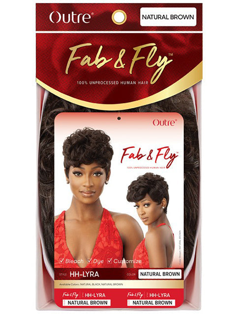 Outre Fab N Fly Unprocessed Human Hair Full Wig - LYRA