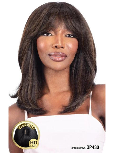 Model Model 100% Hand-Tied  Top Lace Part Wig- ALLURE