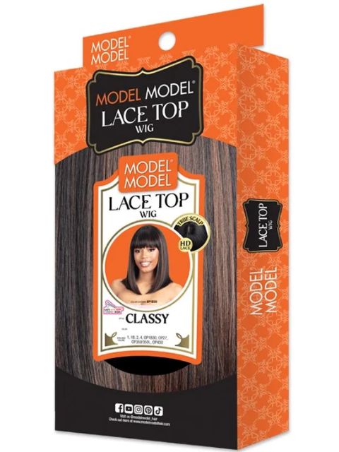 Model Model True Scalp HD CLASSY" Lace Top Wig