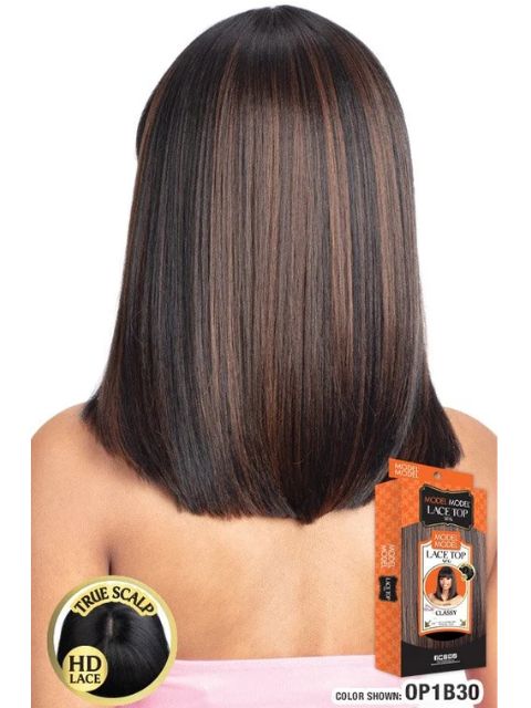 Model Model True Scalp HD CLASSY" Lace Top Wig