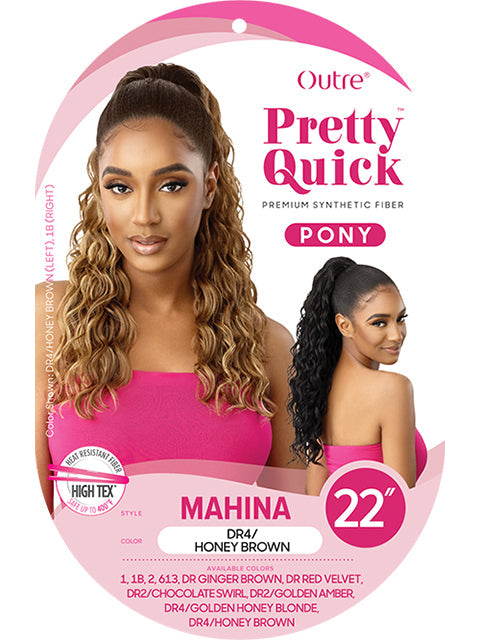Outre Pretty Quick Pony Ponytail - MAHINA