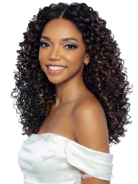 Mane Concept Mega Brazilian Botaniq Human Hair StyleMix - MBBM-BURMESE CURL"