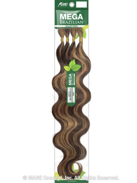 Mane Concept Mega Brazilian Human Hair StyleMix BODY WAVE 18-(MBBW18)