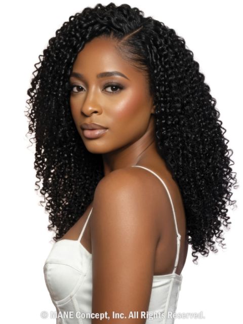 Mane Concept Human Hair StyleMix Feather Micro Crochet Extensions -FEATHER BURMESE CURL 18"-24" (MBMC105-106)