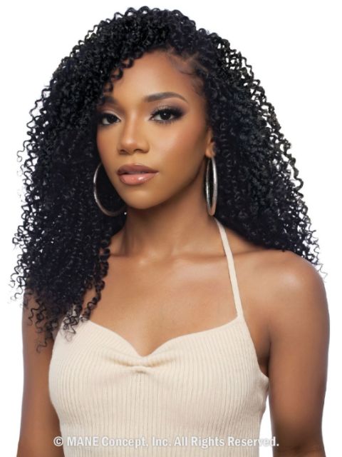 Mane Concept Human Hair StyleMix Feather Micro Crochet Extensions -FEATHER YANKY TWIST" (MBMC107-108)