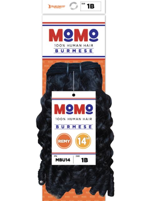 Harlem 125 100% Human Hair  (MBU) MOMO BURMESE Weave