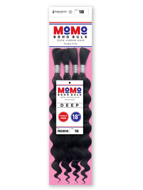 Harlem 125 Human Hair Momo Boho Pre-Stretched Deep Bulk (MDB)