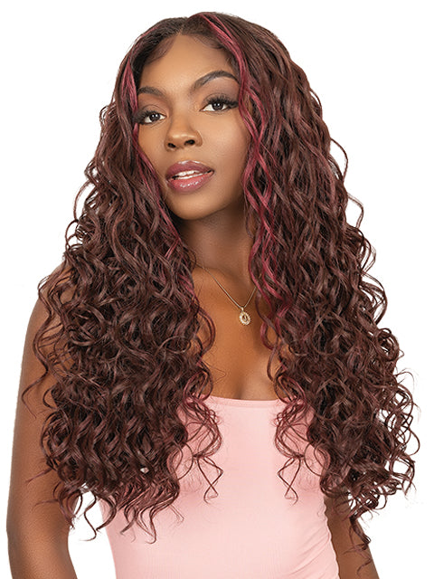 Janet Collection 100% Human Hair Prime Unimix HD 360 with 13X6 Frontal Part Glueless HITA Lace Wig *SALE