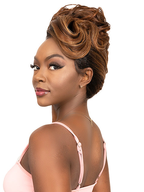 Janet Collection 100% Human Hair Prime Unimix HD 360 with 13X6 Frontal Part Glueless KOTA Lace Wig *SALE