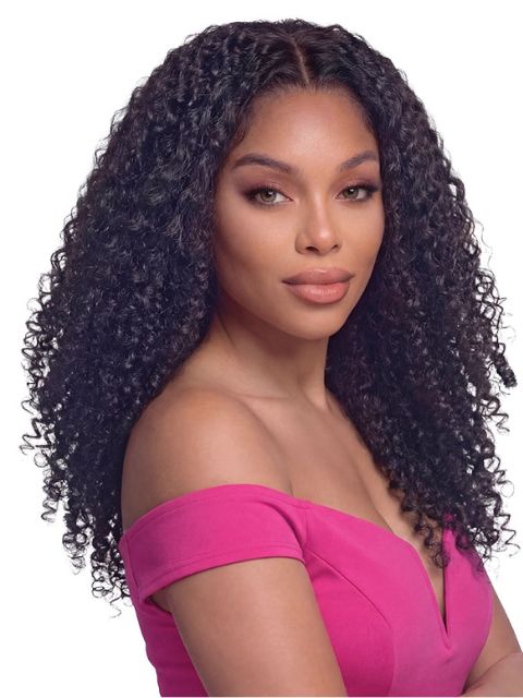 Janet Collection Melt Spiral Ends Human Hair Bundle BURMESE DEEP CURL 20"